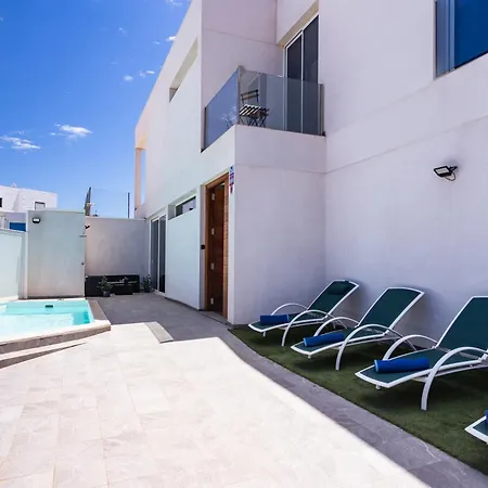 Casa Daniela Lanzarote Piscina Climatizada, Barbacoa Y Wifi Free Willa Tahiche